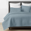 Channel stitch - Linen Cotton Quilt Sets-7