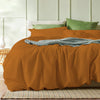 Waffle Weave Pure Linen Duvet Cover Sets-9