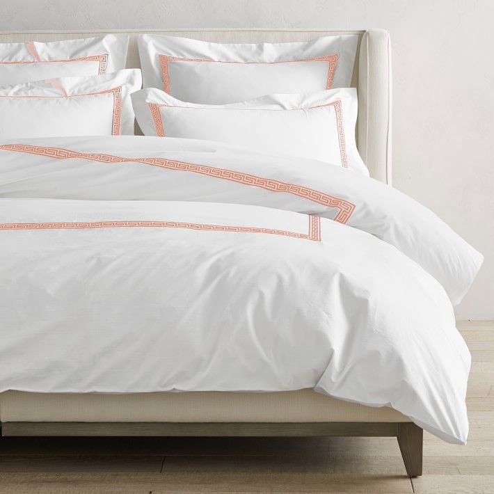 Maze - Pure Linen Embroidered Edge Duvet Cover Sets-4