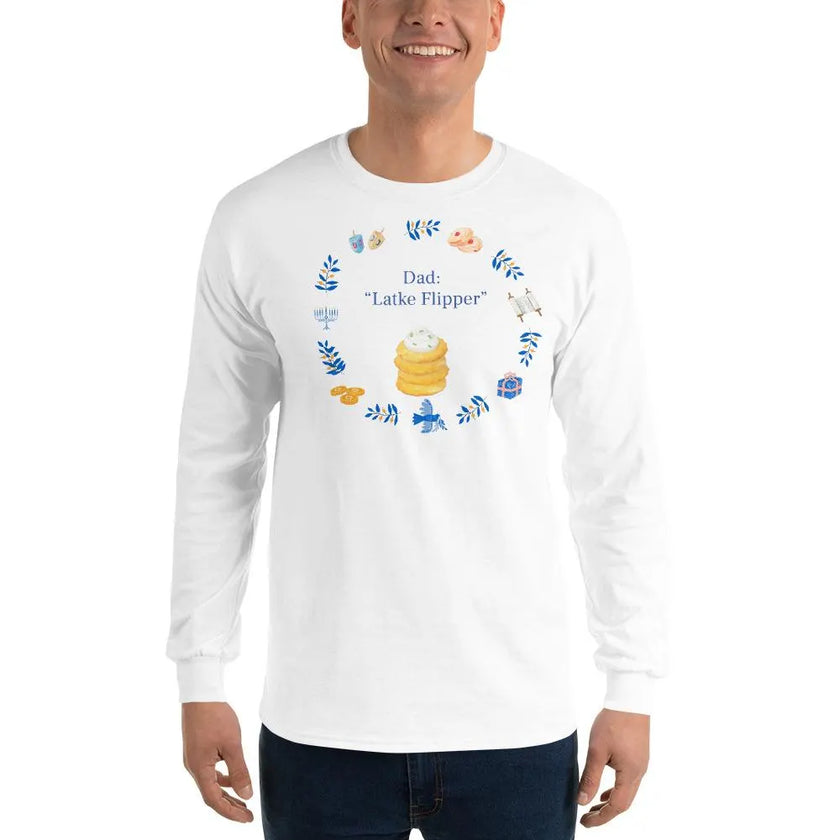 Hanukkah Family Matching Tees – Latke Flipper, Candle Lighter & More