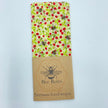 Strawberry Bee, Eco Friendly Beeswax Wraps