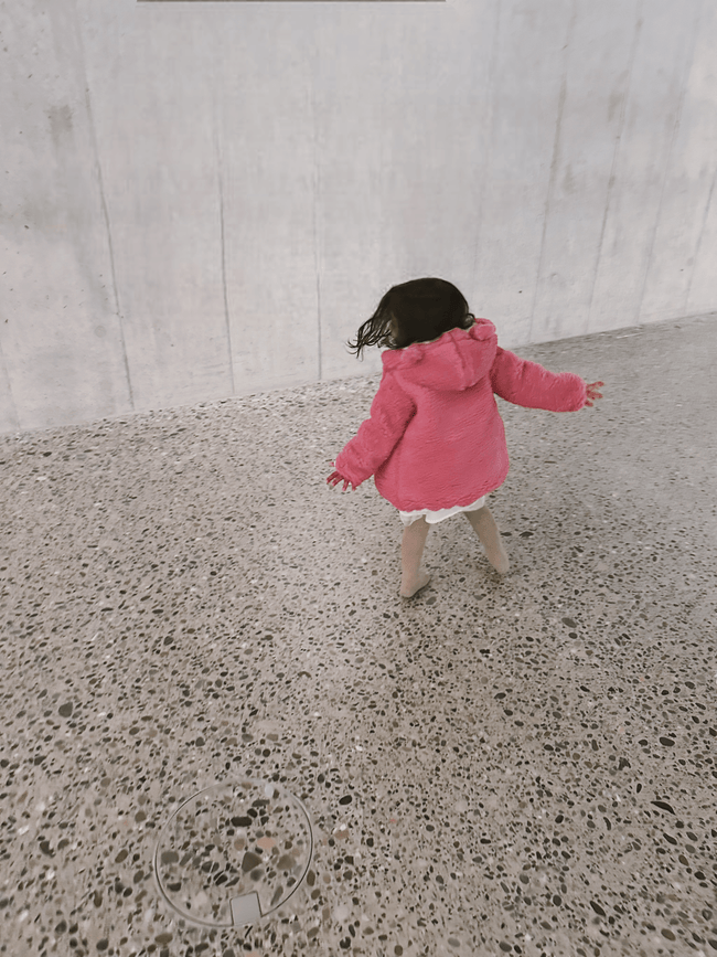 Baby/Kid Virgin Wool Jacket - Pink-1