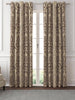 Linen Damask Curtains | Blackout Lining | Eyelet & More | Single or Pair