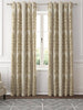 Linen Damask Curtains | Blackout Lining | Eyelet & More | Single or Pair
