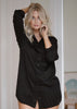 Bamboo Sleep Shirt in Black