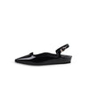 Low Platform Ankle Strap Leather Sandals-0