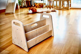 Montessori Wood Bookshelf / Medium Size