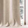Heavyweight Organic Cotton Curtains with Liner | Windproof & Thermal | Made in UK