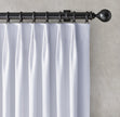 Euro Pinch Pleated Linen Curtains | Organic Italian Textured Weave | Light Filtering or Blackout