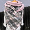 Fashion Scarves Women Soild Dot Printing Button Soft Wrap Casual Warm Scarves Shawls-0
