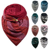 Fashion Scarves Women Soild Dot Printing Button Soft Wrap Casual Warm Scarves Shawls-4