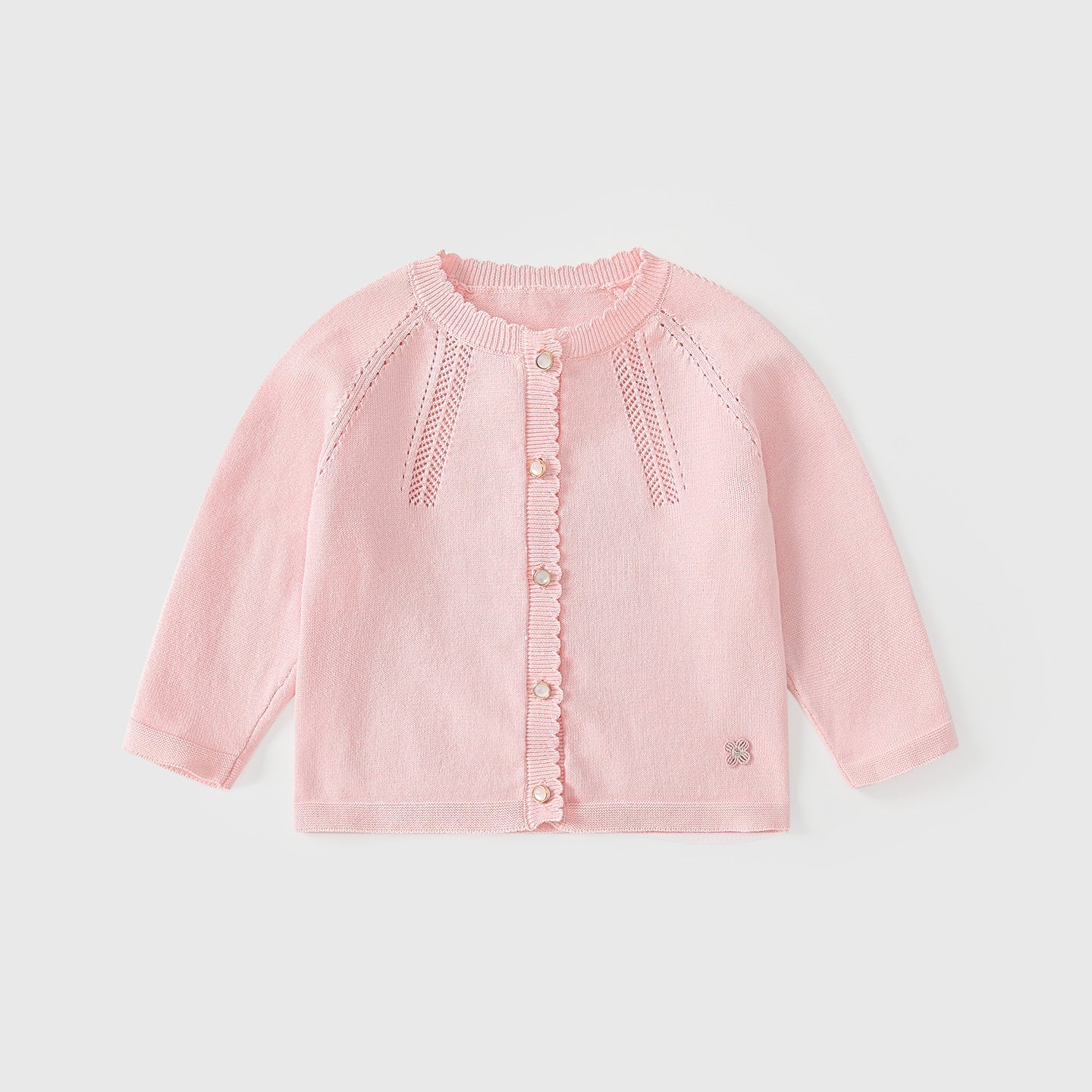 Arrival Autumn Baby Kids Girls Hollow-out Pattern Long Sleeves Cardigan