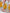 Design Autumn Girls Floral and Chicks Pattern Ruffle Collar Long Sleeves Dress