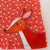Baby Girl Ditsy Flower Graphic Embroidered Design Long Sleeve Dress