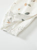 Spring New Arrival Baby Girls Flowers and Rabbits Pattern Romper with Cute Collar