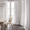 Heavyweight Belgian Linen Curtains - 290gsm Flax Linen - Rod Pocket, Grommet, Tab Top & More - Standard Sizes & Made to Measure in the UK