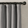 Heavyweight Belgian Linen Curtains - 290gsm Flax Linen - Rod Pocket, Grommet, Tab Top & More - Standard Sizes & Made to Measure in the UK