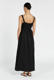 Black Linen Dress | Maxi Dress | Linen Dress | Linen Clothing | 100% Organic Linen