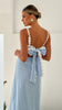 Blue Linen Dress | Maxi Dress | Linen Dress | Linen Clothing | 100% Organic Linen