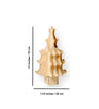 Montessori Wooden Christmas Tree & Felt Ornaments Set