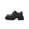 Versatile Chunky Round-Toe Leather Shoes-6