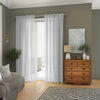 White Linen Sheer Curtains - Triple Pinch Pleat - Standard Sizes & Made to Measure